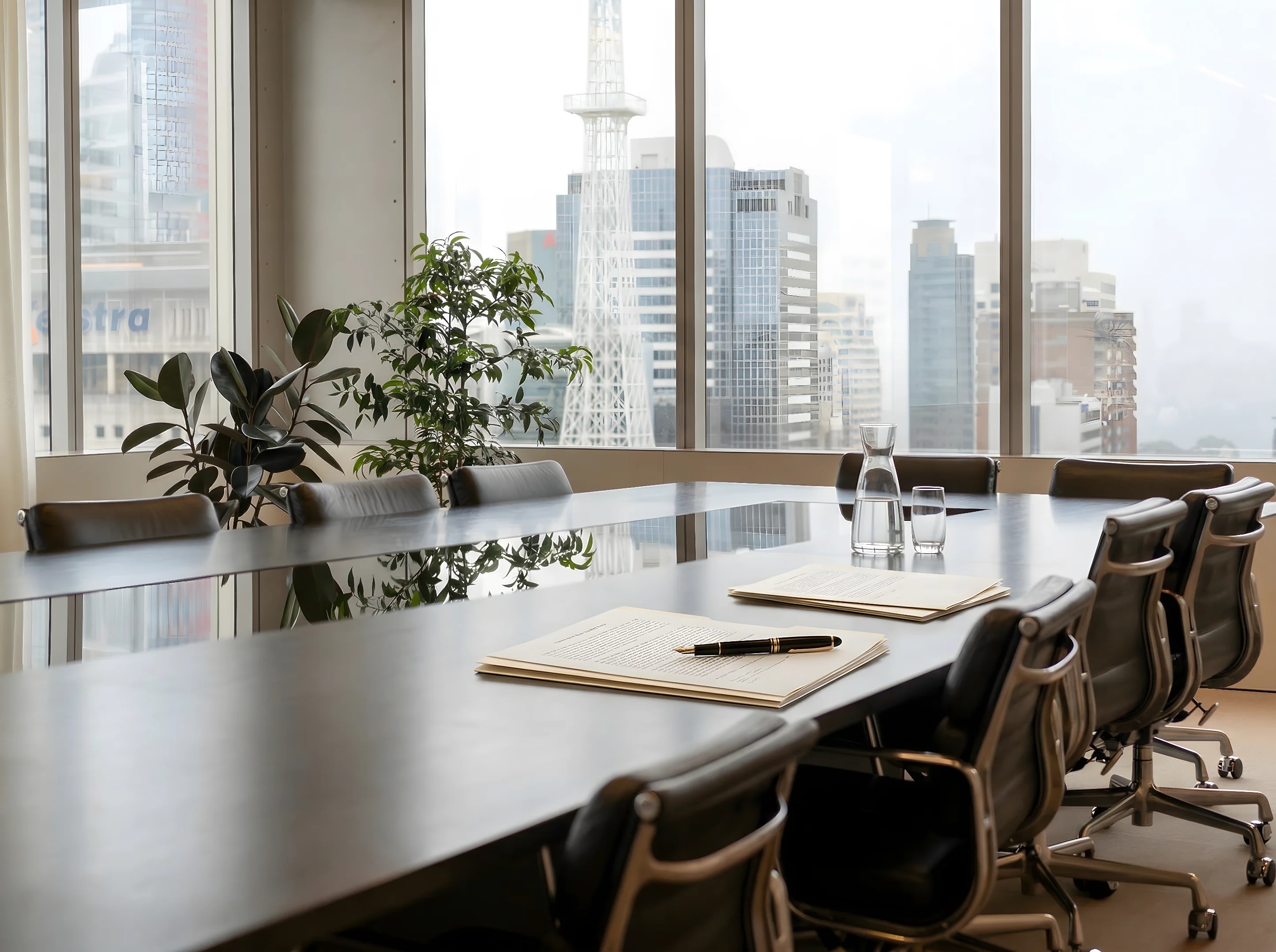 Beratungssituation im Kontext einer Unternehmenstransaktion.