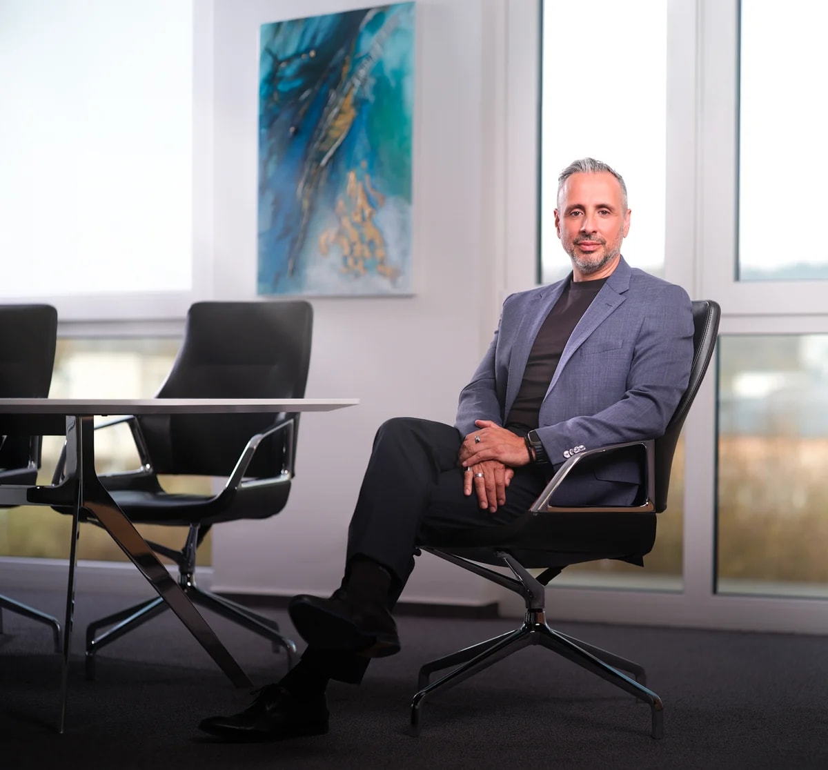 Porträt von Elio Ballerini, Director Real Estate.