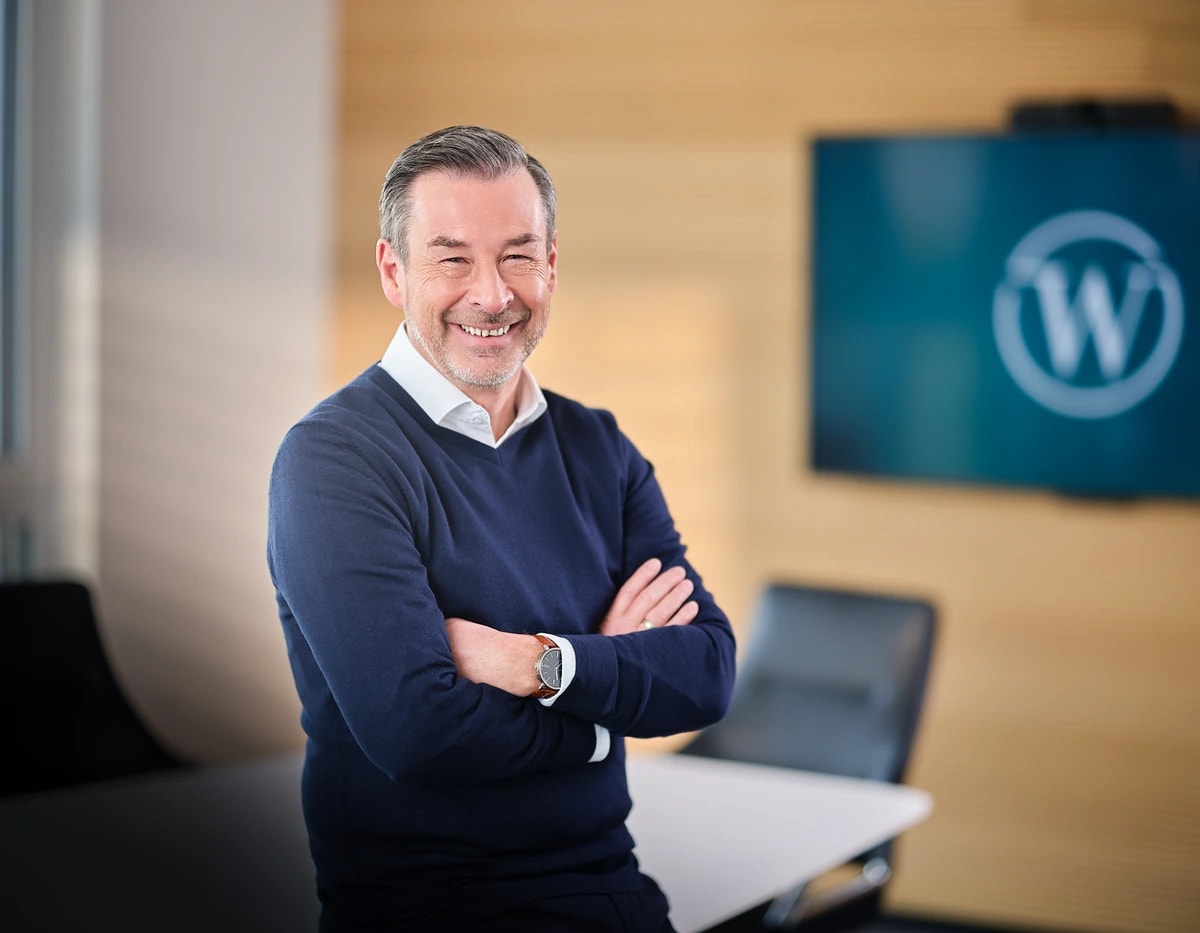 Porträt von Wolfgang Kurz, Managing Director Wealthgate Insurance.